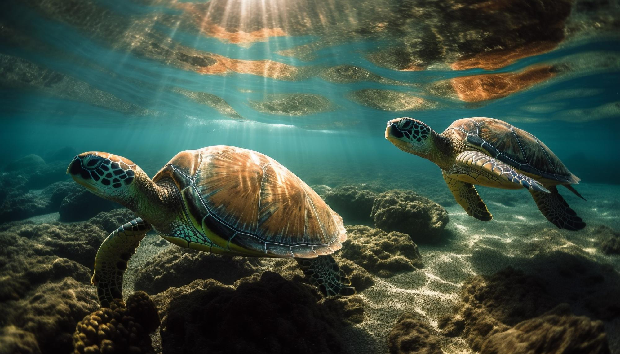 maui turtles and snorkelling - ultimate whale watch and snorkelling